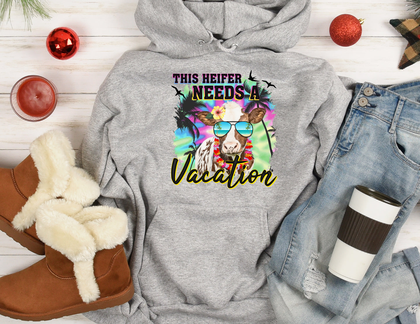 Heifer Vacation Hoodie