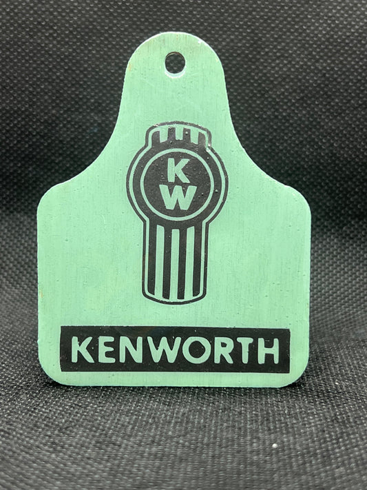 1125 Kenworth Cowskull Mint Keychain