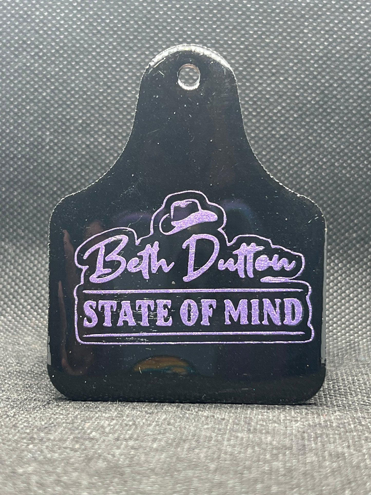 1004 Beth Dutton Yellowstone State of Mind Keychain