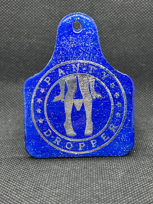 1104 Panty Dropper Chrome Blue Keychain