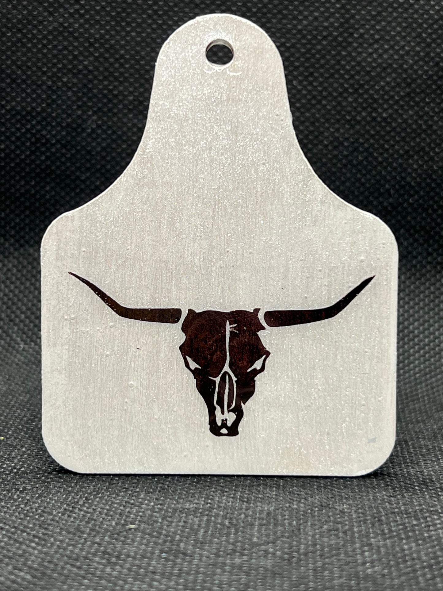 1040 Cowskull Cattle Truck Keychain