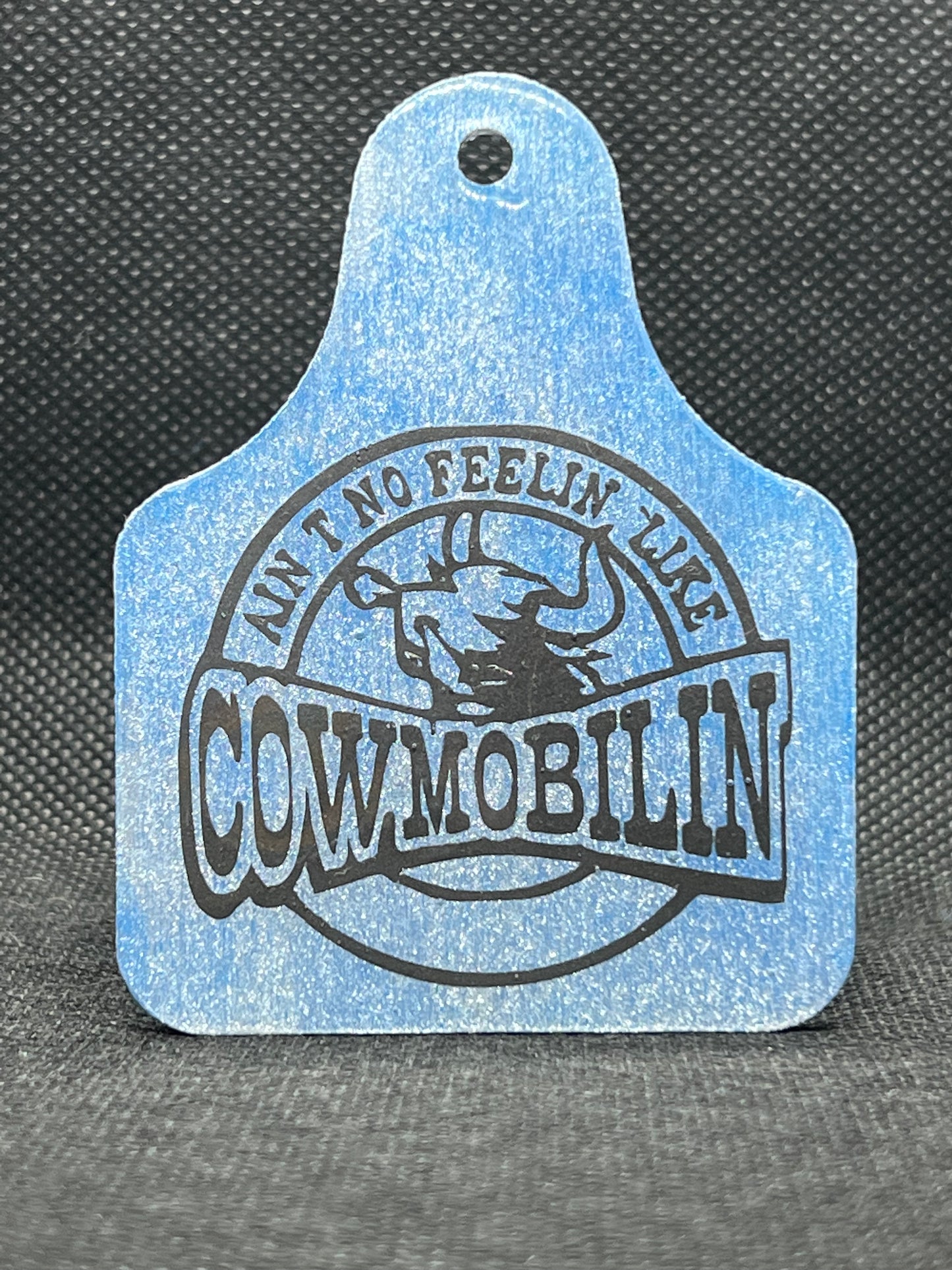 1018 Cowmobilin Cattle Truck Keychain