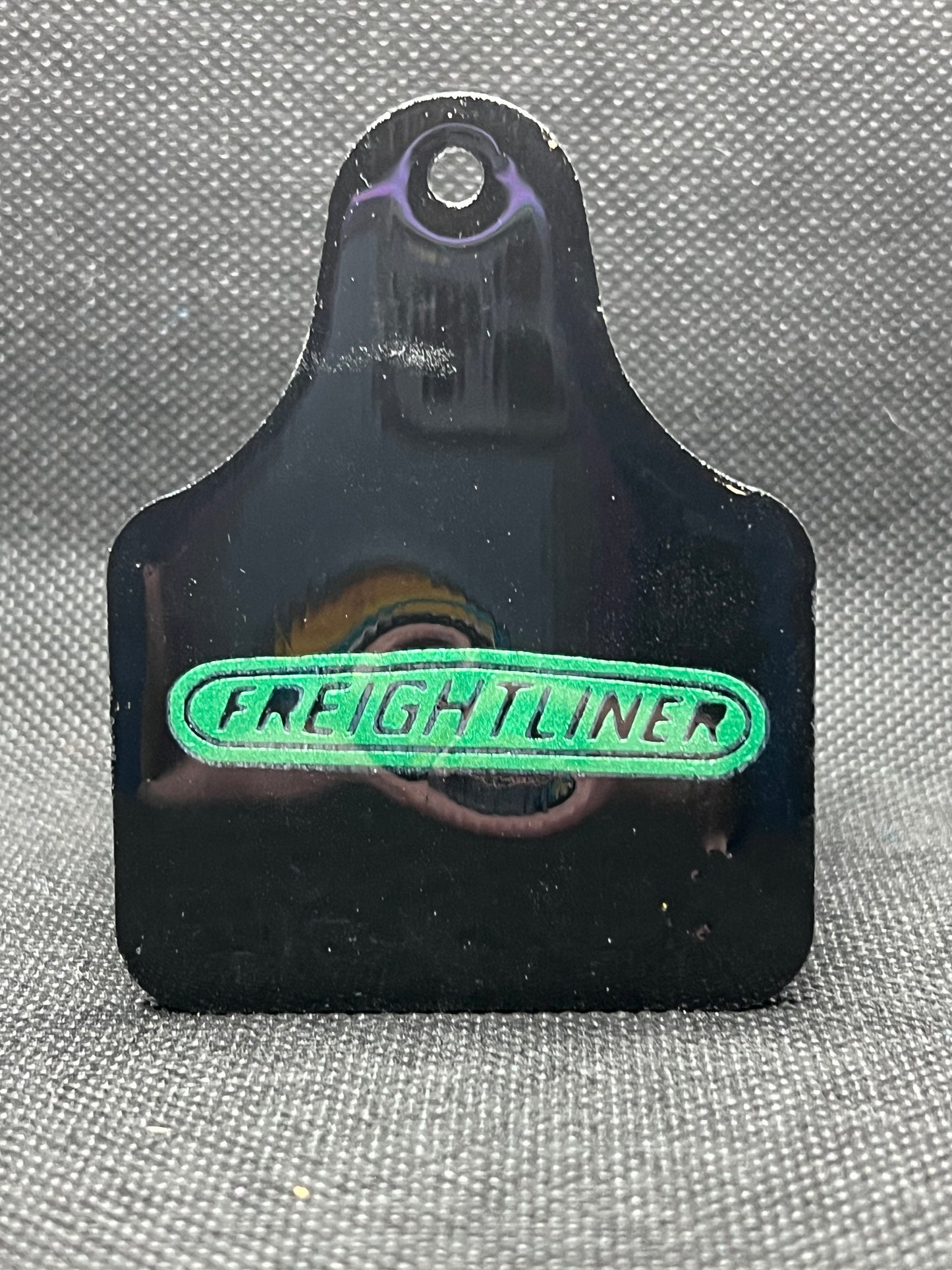 1078 Detroit Freightliner Black Keychain