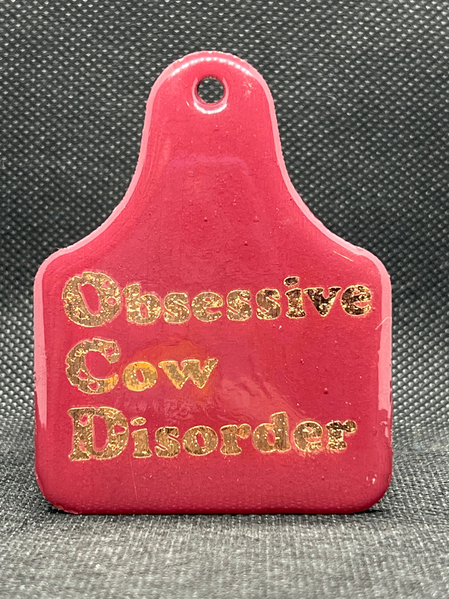 1020 Highland Cow OCD Keychain