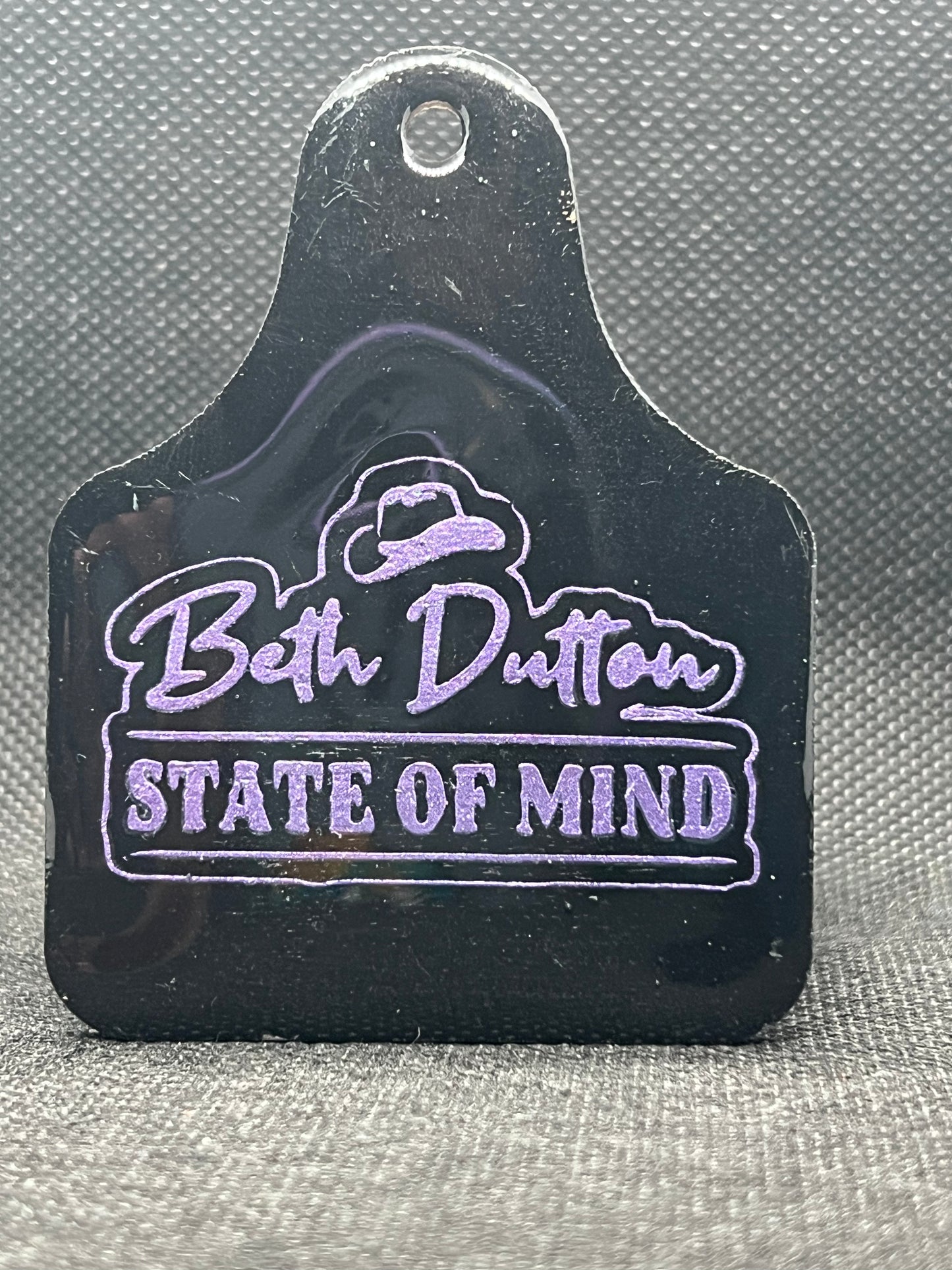 1004 Beth Dutton Yellowstone State of Mind Keychain