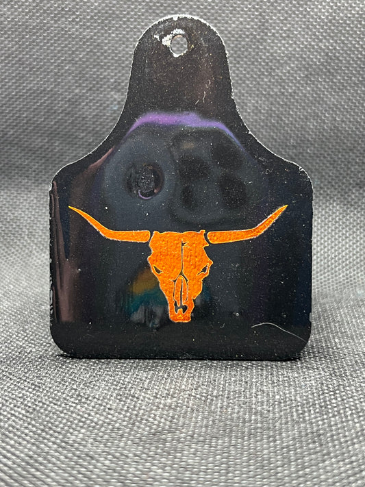 1118 Freightliner Cowskull Keychain