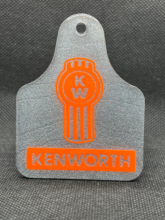 1081 Kenworth Cowskull Keychain