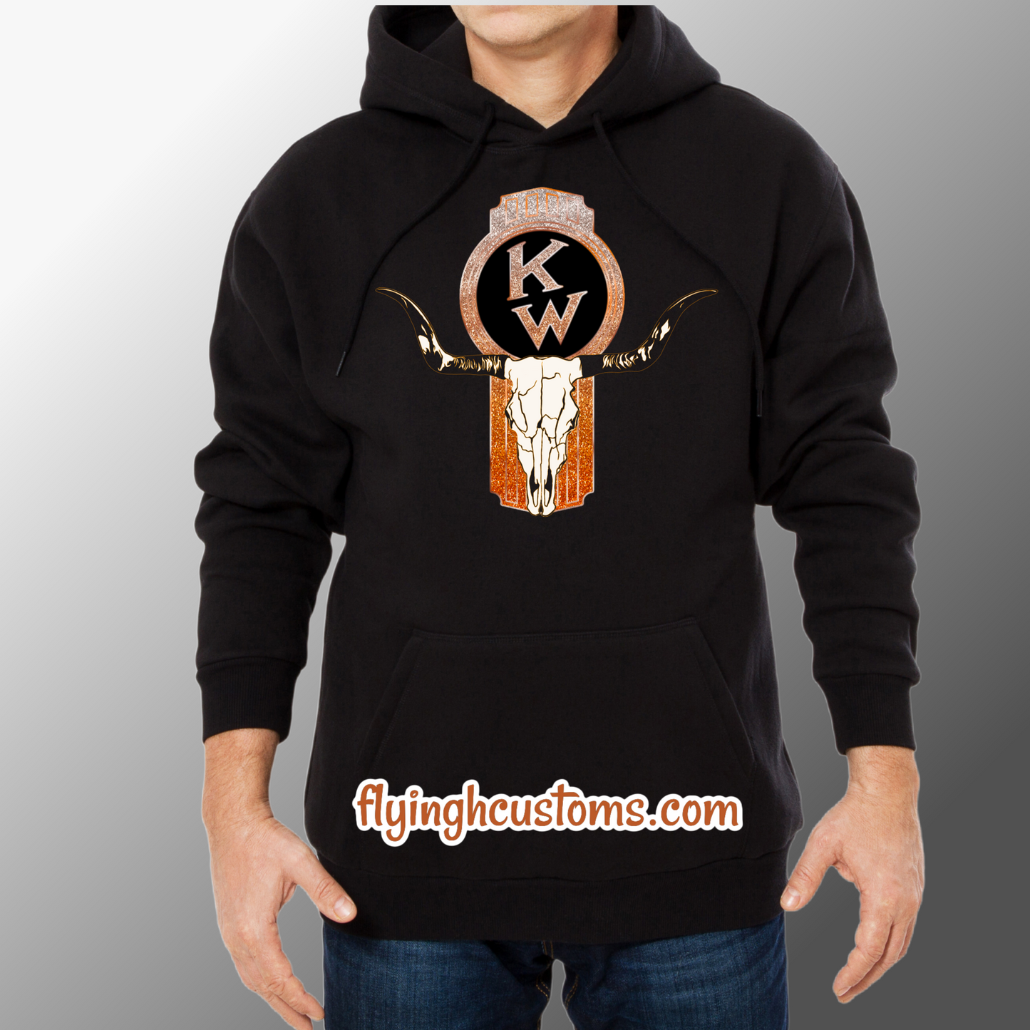 Kenworth Glitter Hoodie