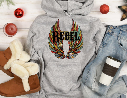 Rebel Wing Hoodie