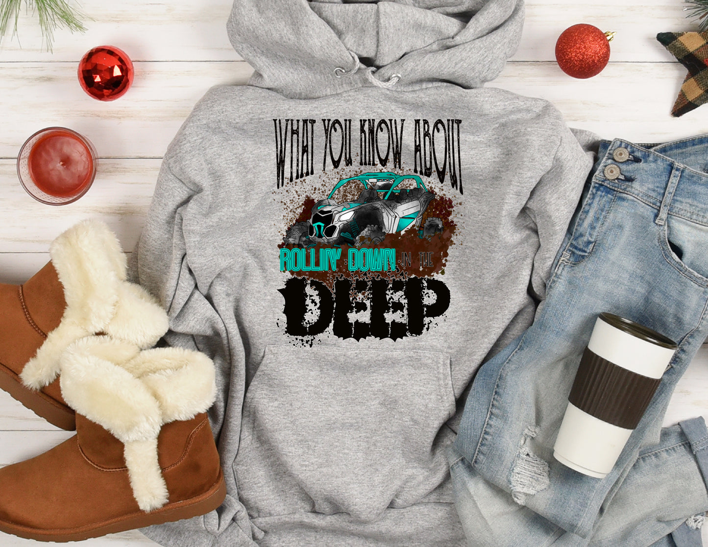 Rollin in The Deep Hoodie