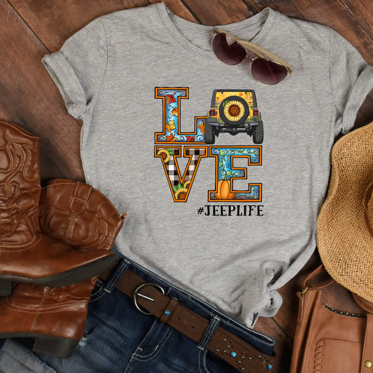 Love Jeep T-Shirt