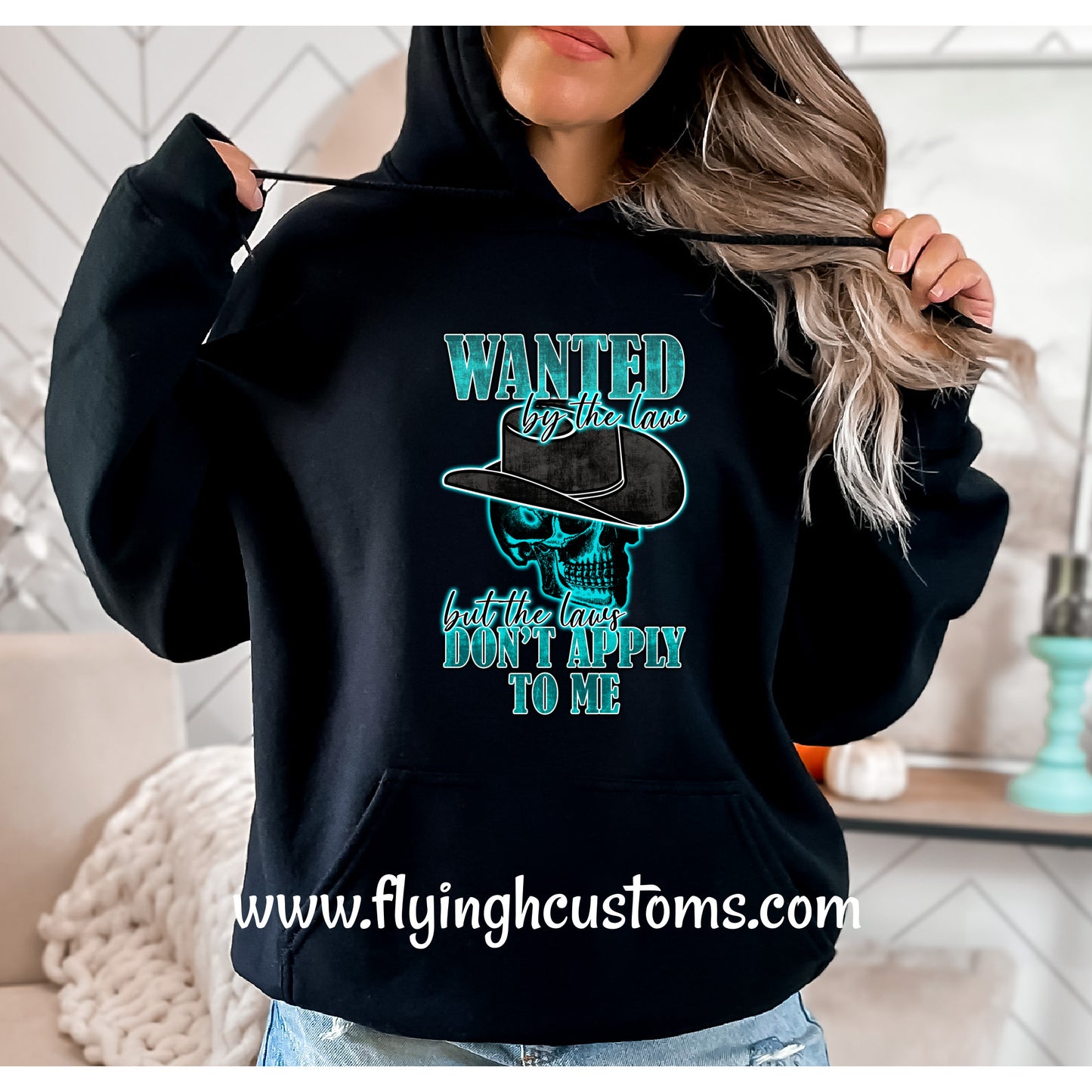 Wanted By The Law Hoodie